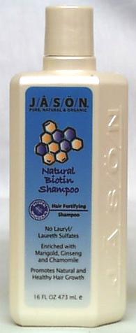 Jason Natural Biotin Shampoo - 16 ozs.