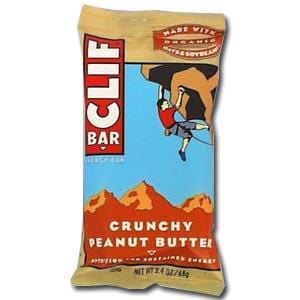 Clif Bar Crunchy Peanut Butter Bar - 12 x 2.4 ozs.