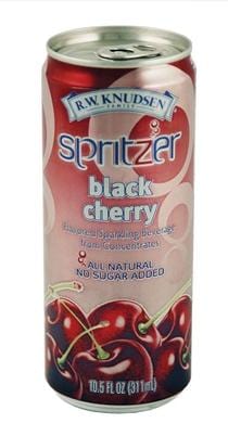 Knudsen Black Cherry Spritzer - 4 x 10.5 ozs.