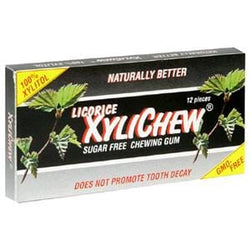 Xylichew Licorice Gum - 24 x 12 pieces