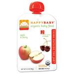 Happy Family Organic Baby Food Apple & Cherry Stage 2 (6+ mos) 3.5 oz