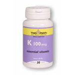 Thompson Vitamin K 100 100 mcg 30 caps