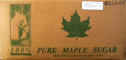 Natural Value Maple Sugar Organic - 40 lbs.