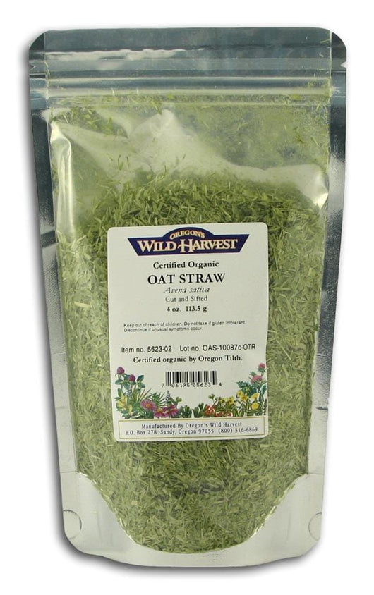 Oregon's Wild Harvest Oat Straw Cut & Sifted Organic - 4 ozs.