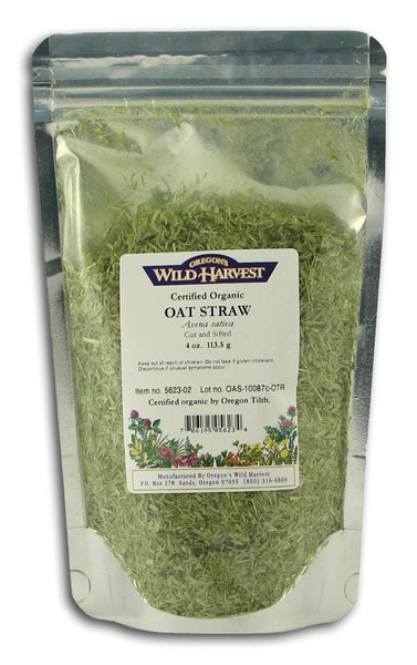 Oregon's Wild Harvest Oat Straw Cut & Sifted Organic - 4 ozs.
