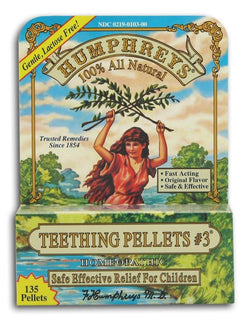 Humphrey's Teething Pellets #3 Original - 135 pellets