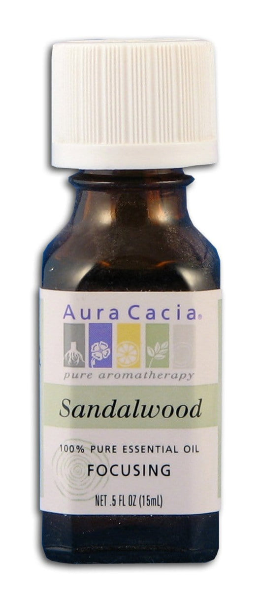 Aura Cacia Sandlewood Oil - 0.5 oz.