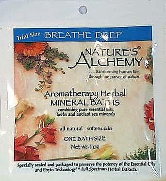 Nature's Alchemy Herbal Mineral Bath Breathe Deep - 12 x 1 oz.