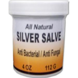 Health Line Colloidal Silver Salve - 4 ozs.