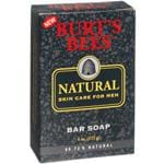 Burt's Bees Natural Skin Care for Men Men's Bar Soap 4 oz.