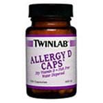 TwinLab Vitamin A & D Allergy D 400 I.U. 100 caps