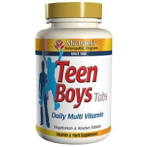Michael's Naturopathic Programs Teen Boys, Daily Multivitamin - 60 tablets