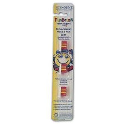 Eco-Dent FUNBrush Brushhead REFILL - 6 x 1 pk.