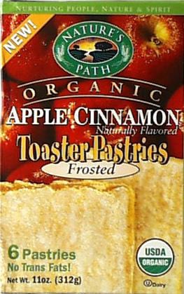 Nature's Path Toaster Pastries Apple Cinnamon Frosted Organic - 12 x 11 ozs.