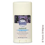 Tom's of Maine Body Care Long Lasting Deodorant Stick Lavender 2.25 oz