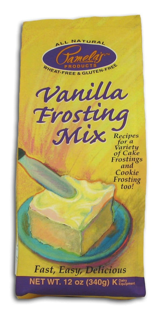 Pamela's Vanilla Frosting Mix - 6 x 12 ozs.