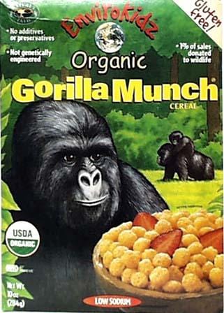 Buy EnviroKidz Gorilla Munch Organic - 3 x 10 ozs. | Health Foods Stor ...