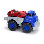 Green Toys Vehicles Blue Flatbed Truck & Red Race Car 1+ years
