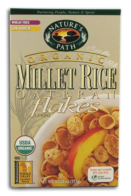 Nature's Path Millet Rice Flakes Organic - 3 x 13.25 ozs.