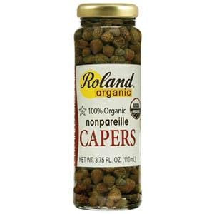 Roland Foods Capers, Nonpareilles, Organic  - 12 x 3.75 ozs.