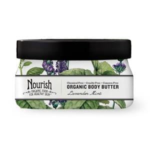 Nourish Body Butter, Lavender Mint, Organic - 12 x 3.6 ozs.