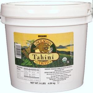 Once Again Nut Butter Inc. Tahini Butter Organic - 9 lb. tub