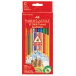 Faber Castell Pencils GRIP Triangular Colored Pencils 12 count