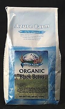 Azure Farm Black Beans Organic - 5 lbs.