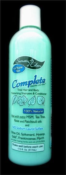 Secrets of Eden Hair & Body Moisturizing Shampoo - 17.5 ozs.