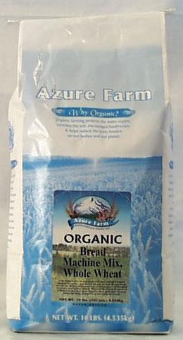 Azure Farm Whole Wheat Bread Machine Mix Organic - 10 lbs.