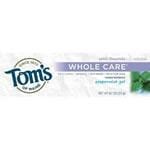 Tom's of Maine Toothpastes Peppermint Whole Care Gel 4.7 oz.