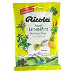 Ricola Natural Throat Drops Lemon-Mint 3 oz.
