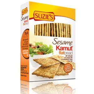 Suzie's Flatbread, Kamut Sesame - 4.5 ozs.