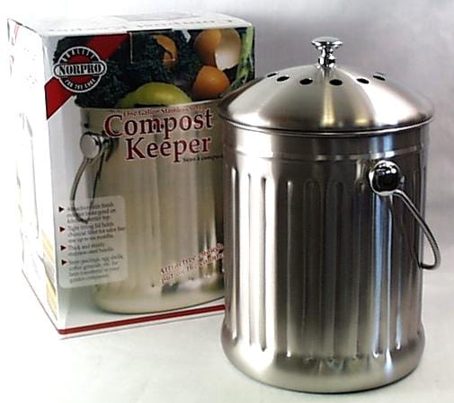 Norpro Compost Keeper Stainless Steel - 1 unit