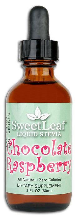 Sweet Leaf Stevia Clear Liquid Chocolate Raspberry - 2 ozs.