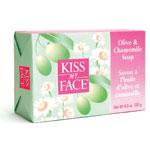 Kiss My Face Olive Oil Bar Soaps Chamomile Olive 8 oz.