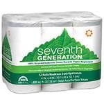 Seventh Generation Bathroom Tissues (100% Recycled) White 2-ply 300 sheets 12-pack