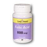 Thompson Vitamin Folic Acid 800 mcg 30 tabs