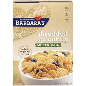 Barbara's Bakery Shredded Spoonfuls Multigrain - 12 x 14 ozs.