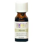 Aura Cacia Myrrh Essential Oil 1/2 oz. bottle