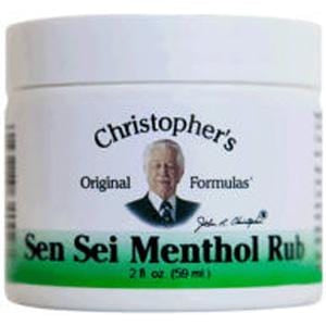 Dr. Christopher's Sen Sei Menthol Rub - 2 ozs.