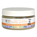 Aura Cacia Patchouli/Sweet Orange Nourishing Body Polish Fair Trade 8 oz