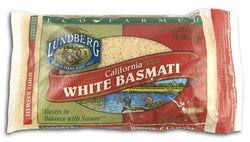 Lundberg Basmati White Rice Eco-Farmed Gluten-Free - 2 lbs.