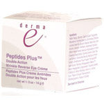 Derma E Facial Moisturizer Peptides Plus Double-Action Wrinkle Reverse Eye Creme 0.5 oz.