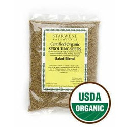 Starwest Salad Blend Sprouting Seeds, Organic - 4 ozs.