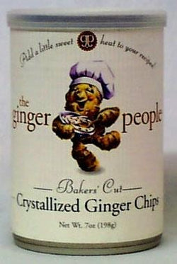 Ginger People Ginger Chips Baker's Crystallized - 12 x 7 ozs.