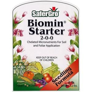 SaferGrow Biomin Starter Minerals for Soil and Foliar Application - 32 ozs.