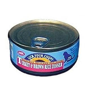 Lick Your Chops Cat Food, Canned, Turkey & Brown Rice - 24 x 5.5 ozs.
