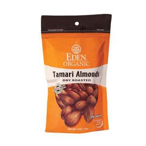 Eden Foods Tamari Almonds Dry Roasted Organic - 15 x 4 ozs.