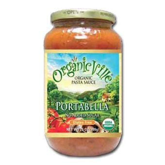 OrganicVille Pasta Sauce Portabella Organic - 25 ozs.